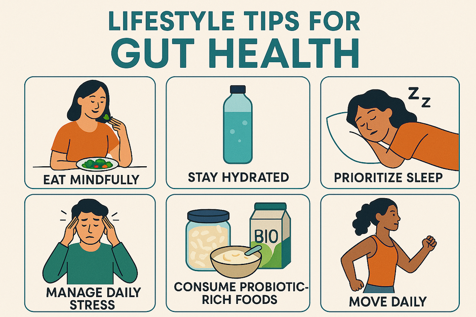 Lifestyle Tips for Gut Health