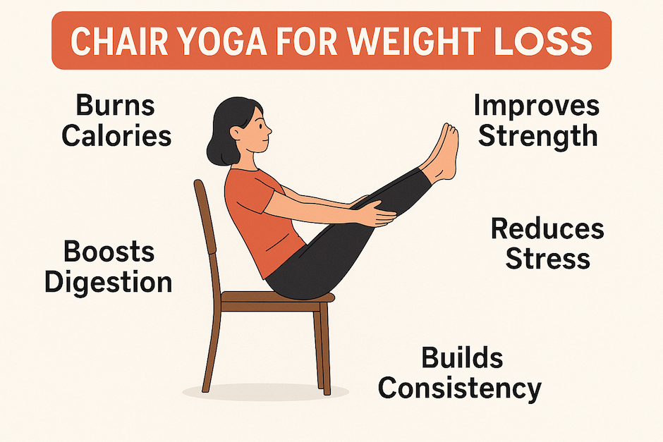 How Does Chair Yoga for Weight Loss Work?