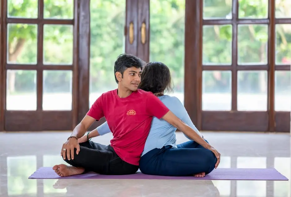 Partner Seated Spinal Twist
