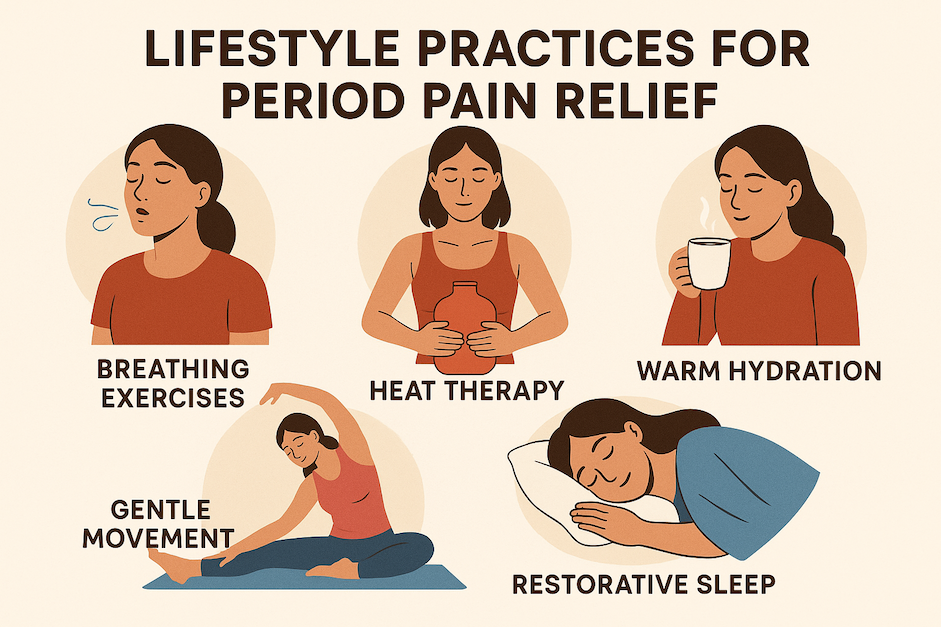 Lifestyle Tips for Period Pain Relief