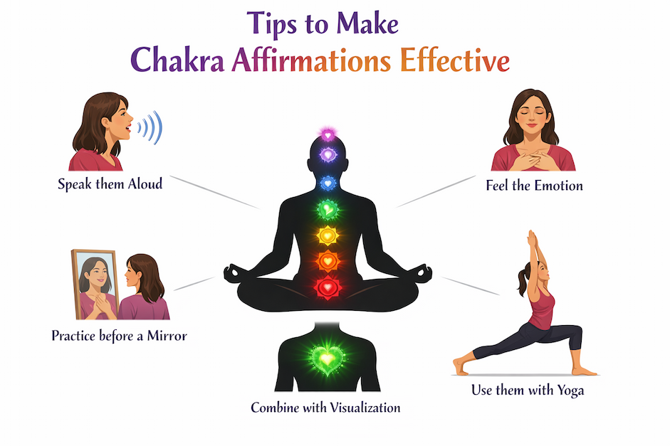 Tips to Make Chakra Affirmations Effective