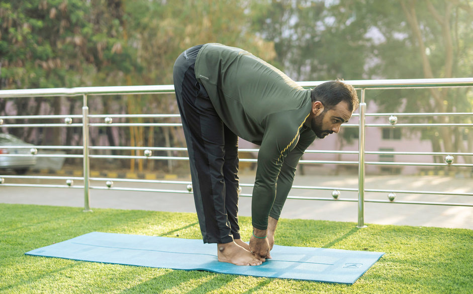 Standing Fold with Half Lift