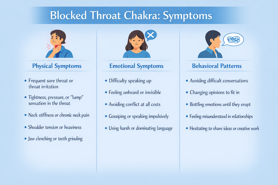 Blocked Throat Chakra Si