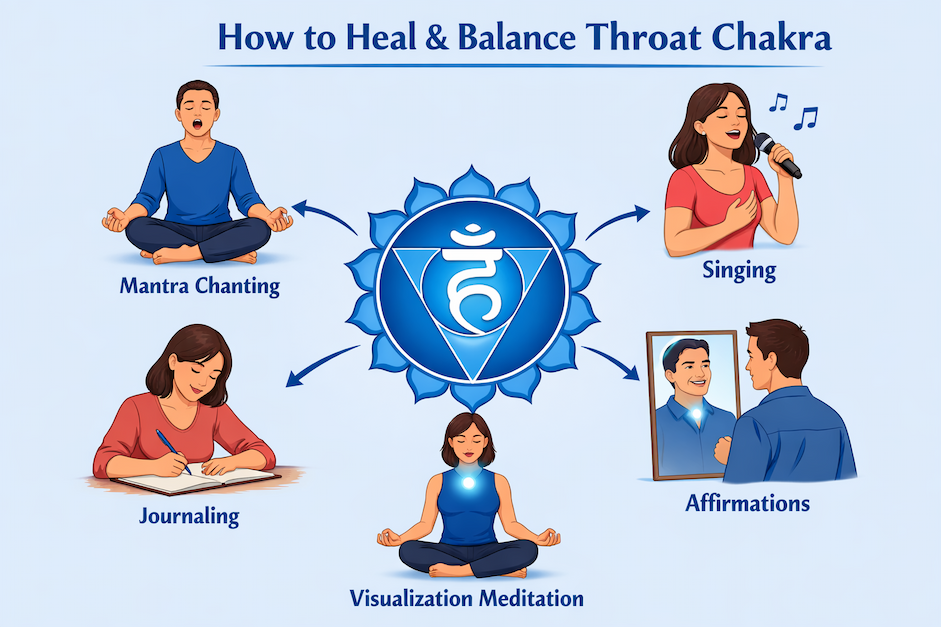 How to Heal Throat Chakra