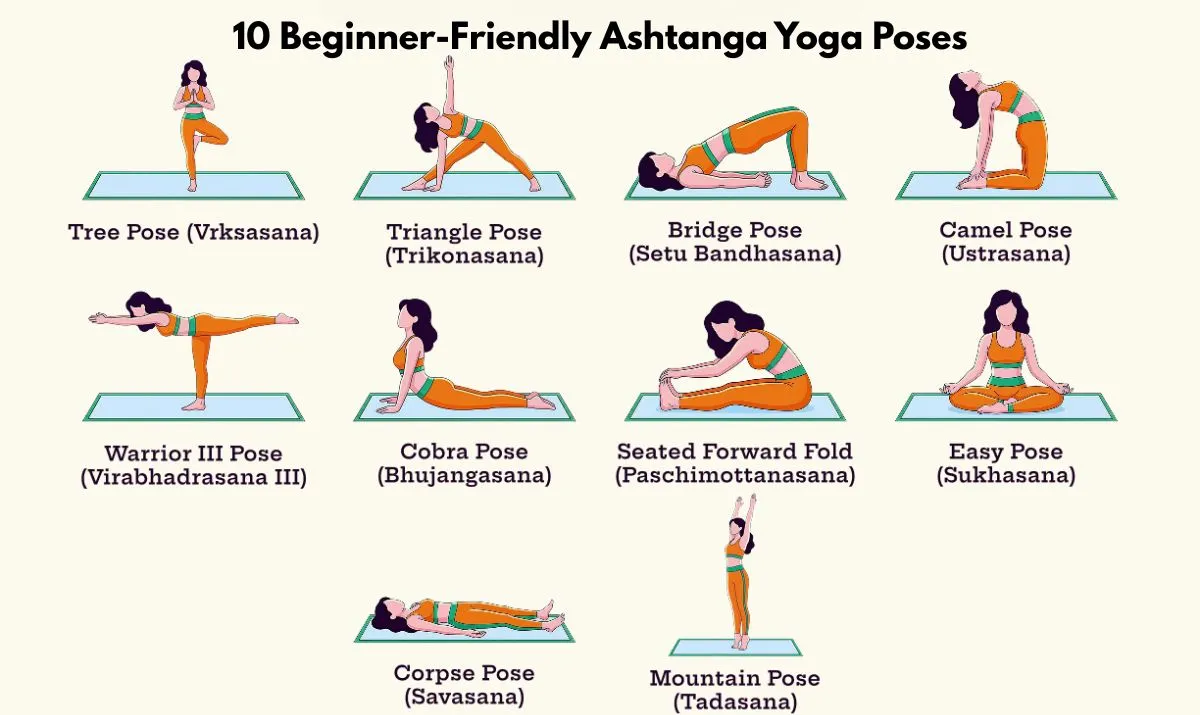 Beginner-Friendly Ashtanga Yoga Poses