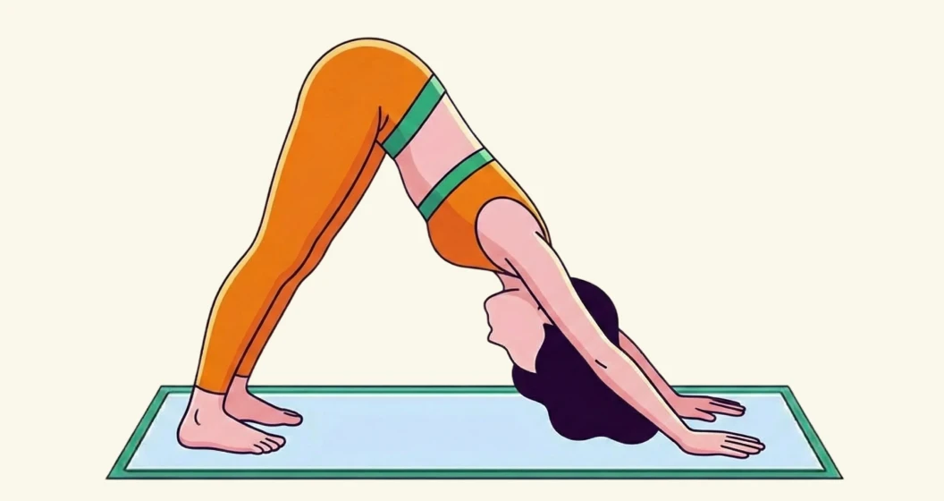adho mukha svanasana downward facing dog pose image