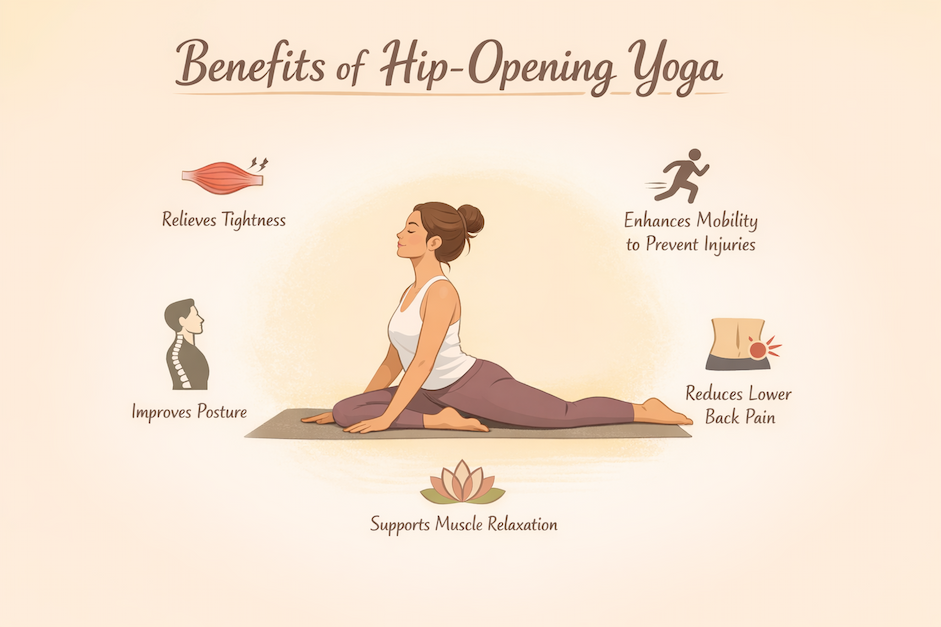 Benefits of Hip-Opening Yoga