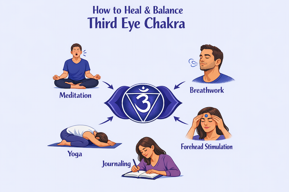 Third Eye Chakra Healing and Balancing