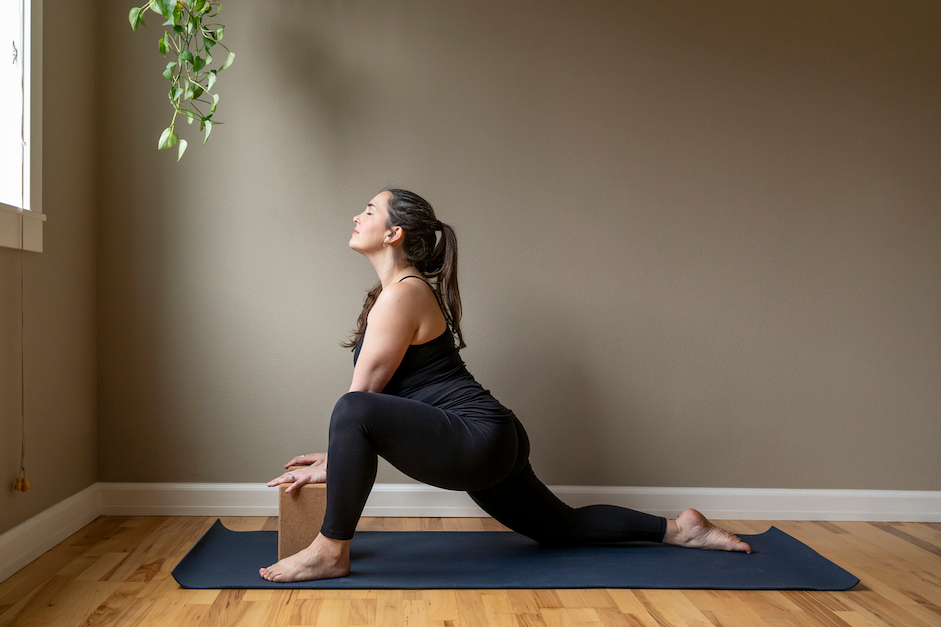 Low Lunge with Block
