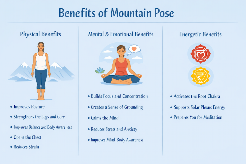Benefits of Tadasana