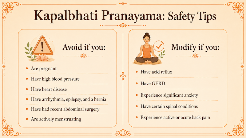 Kapalbhati Safety Tips
