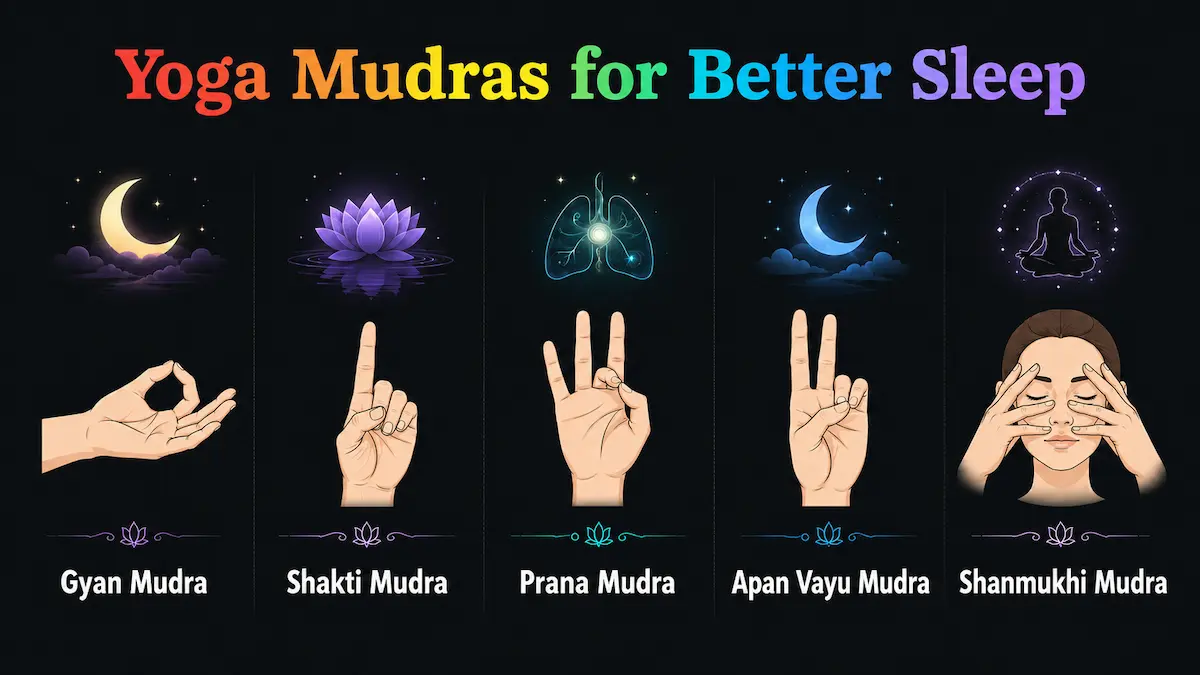Yoga Mudras for Better Sleep