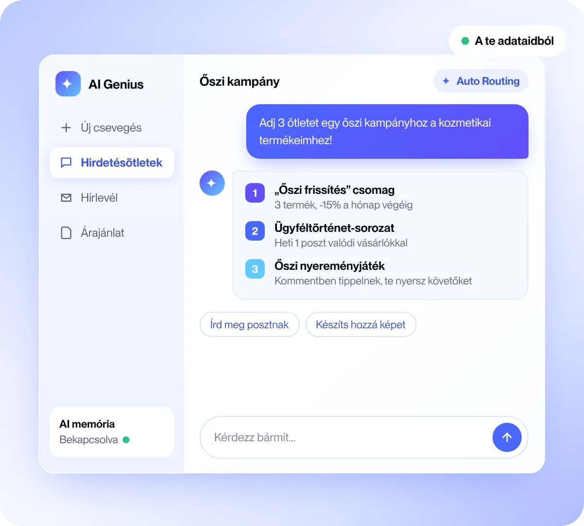 AI chat