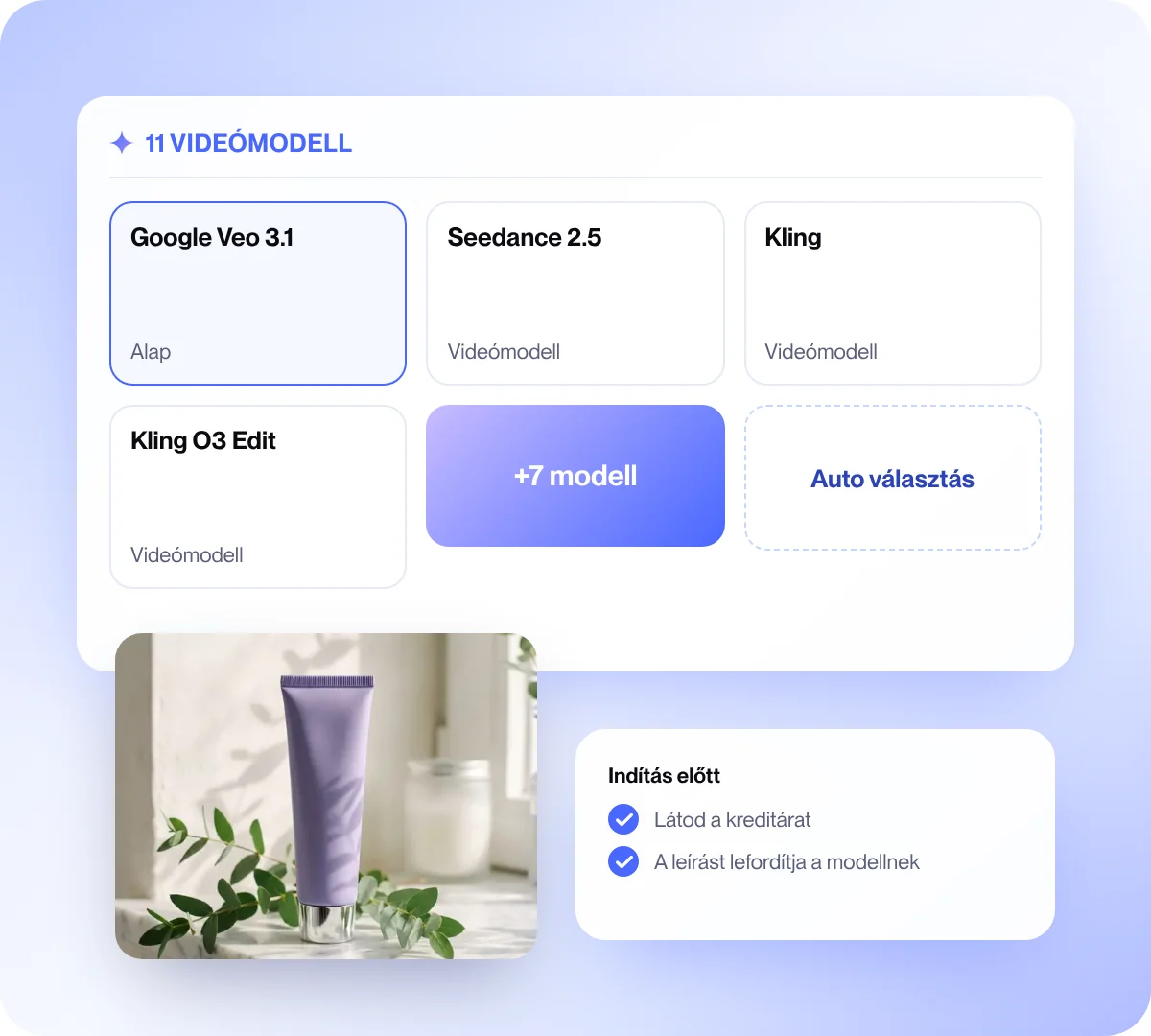 Google Veo 3.1, Seedance és Kling egy helyen