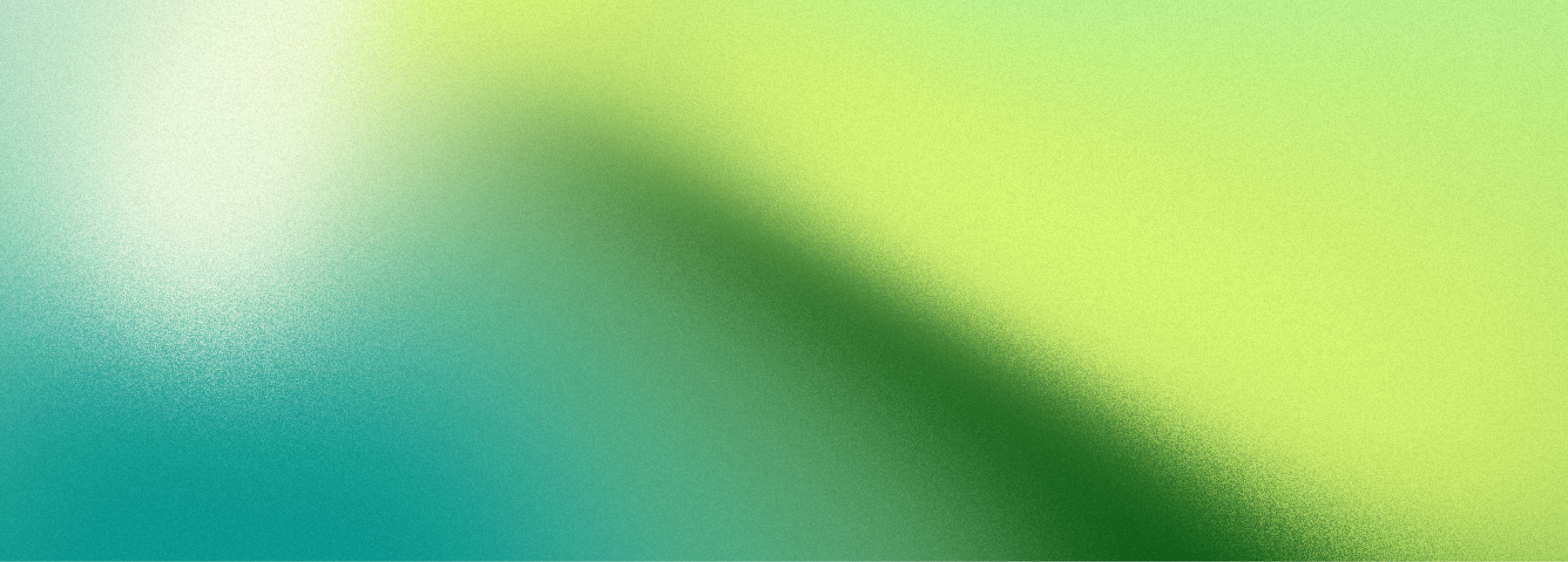 Abstract gradient background with soft blends of green, teal, and light yellow colors.