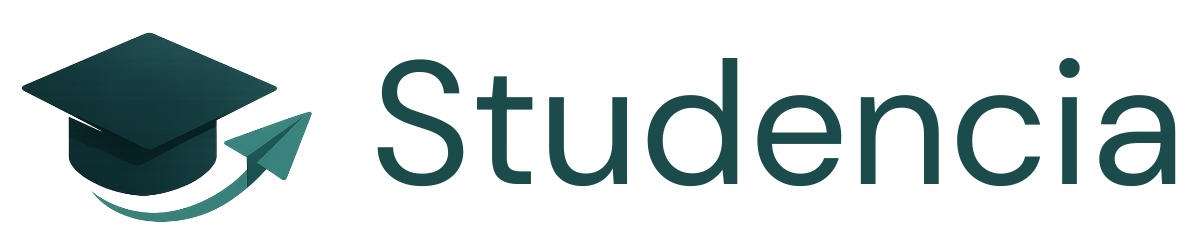 Logo de Studencia. Cliquer dessus mène à l'accueil si vous n'y êtes pas déjà.