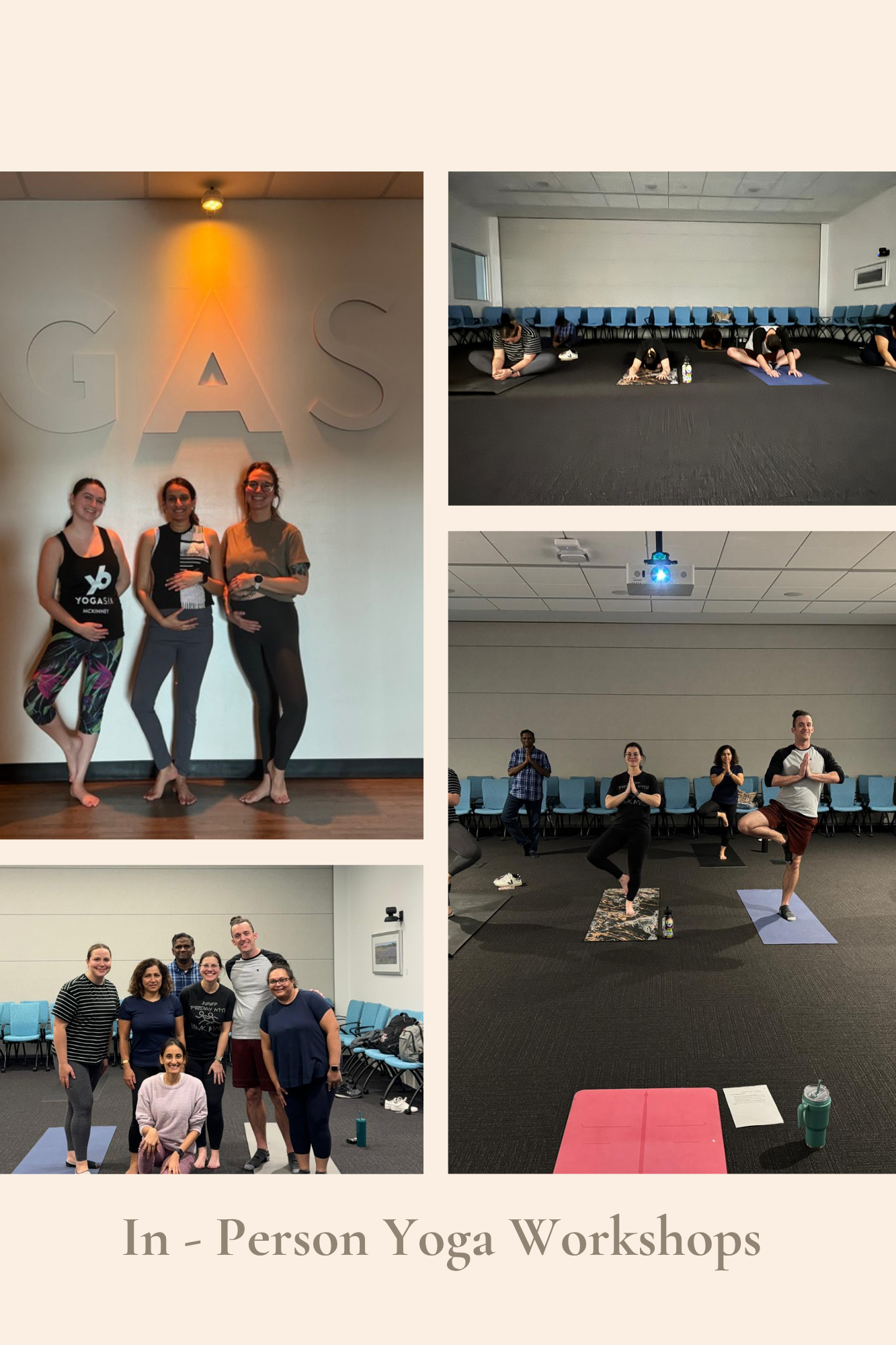 image of a yoga class in progress at a wellness center