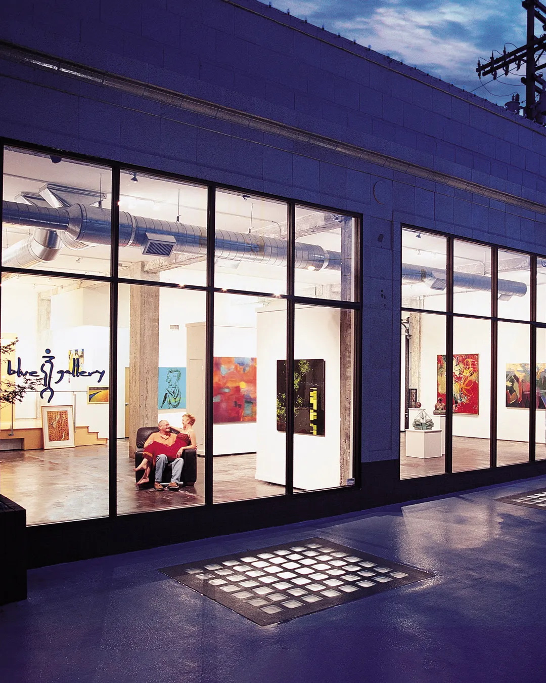 blue gallery