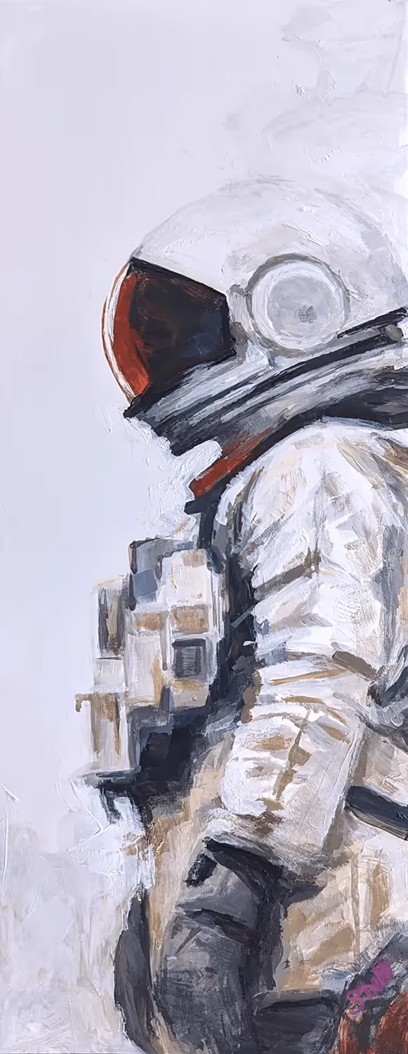Astronaut Contemplative