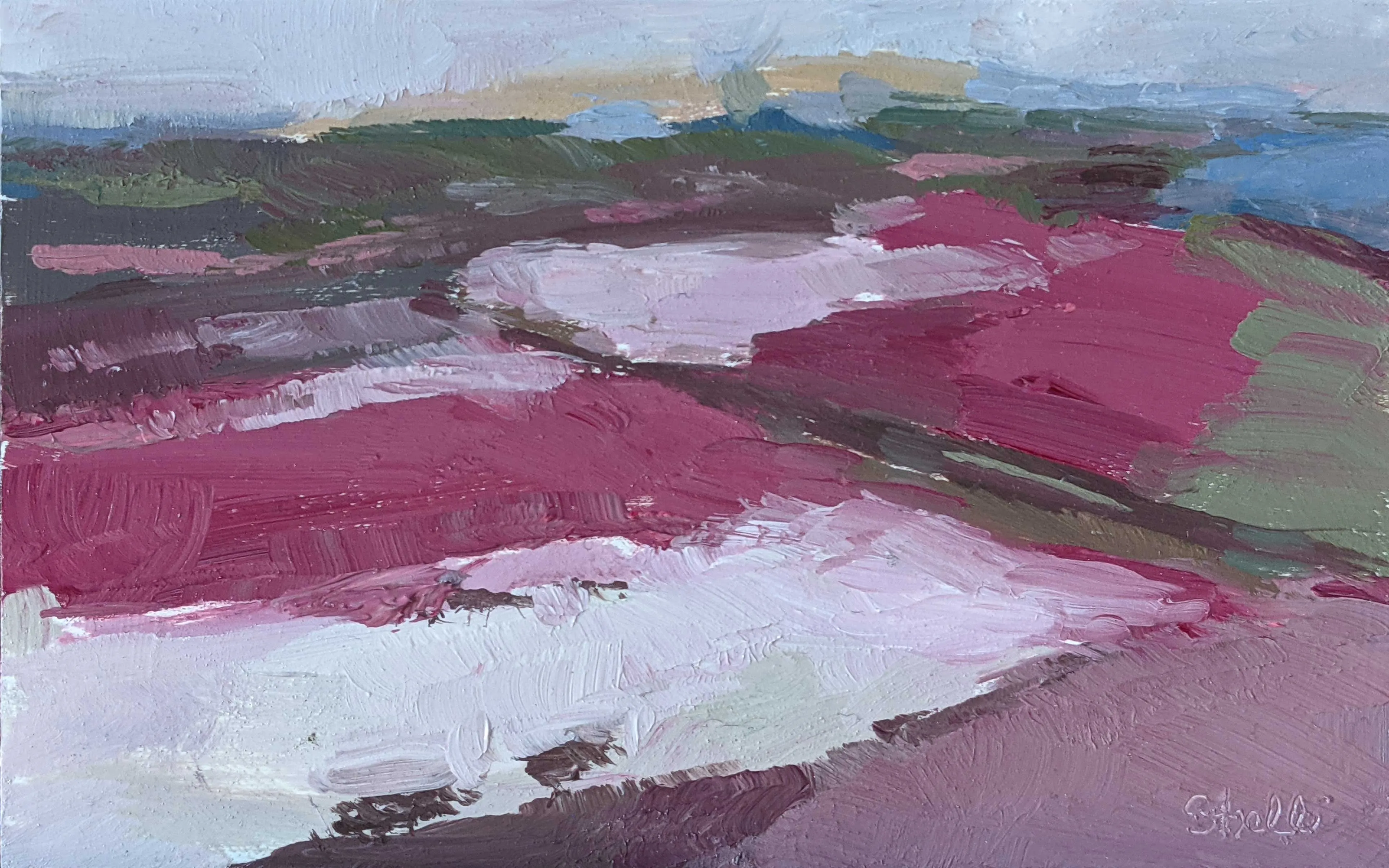 Landscape in Pink