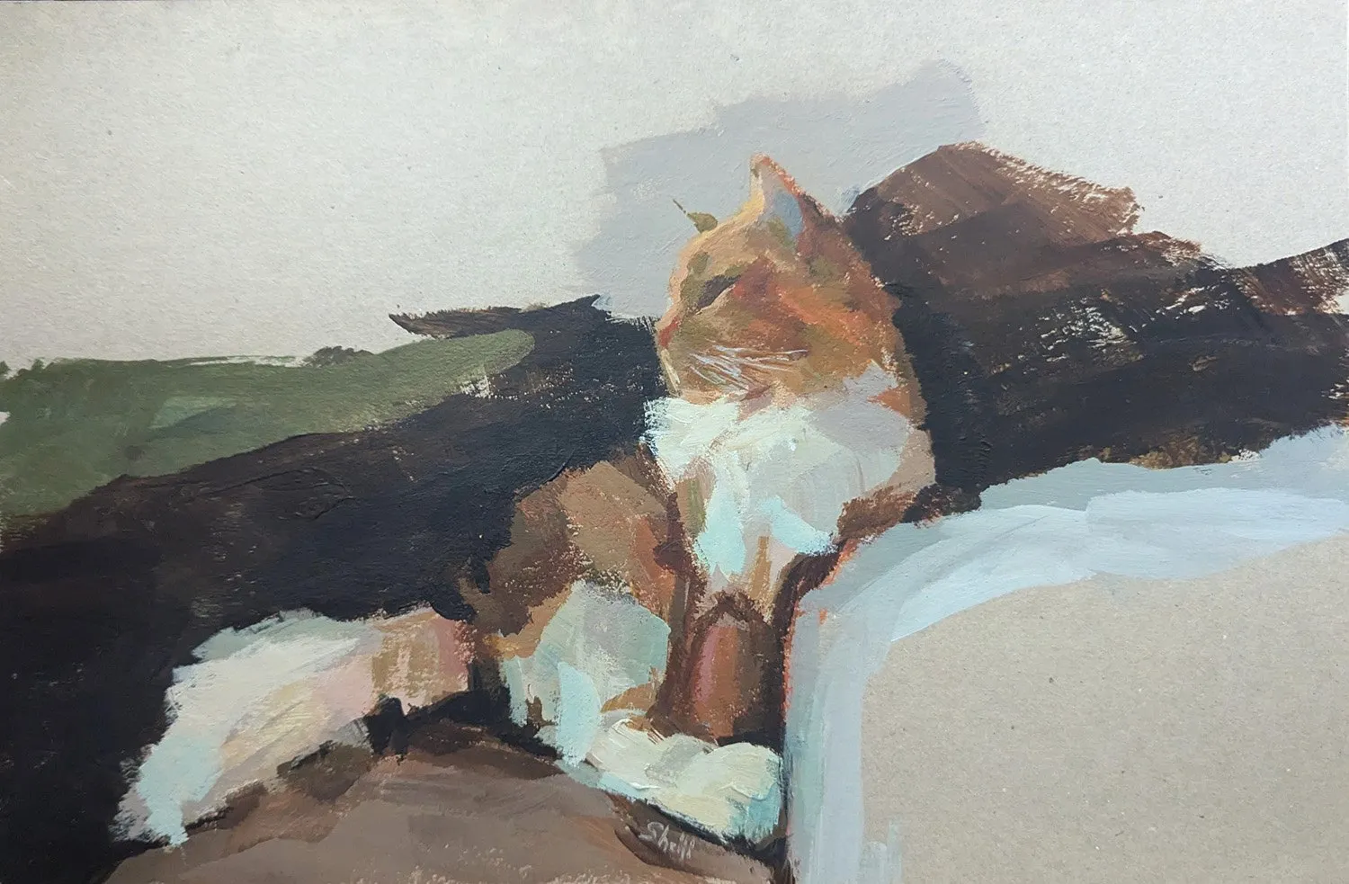 Squash in Acrylic