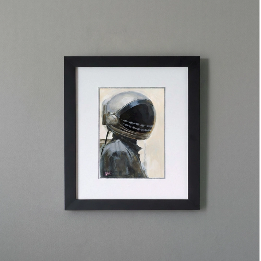 oil and acrylic paintings