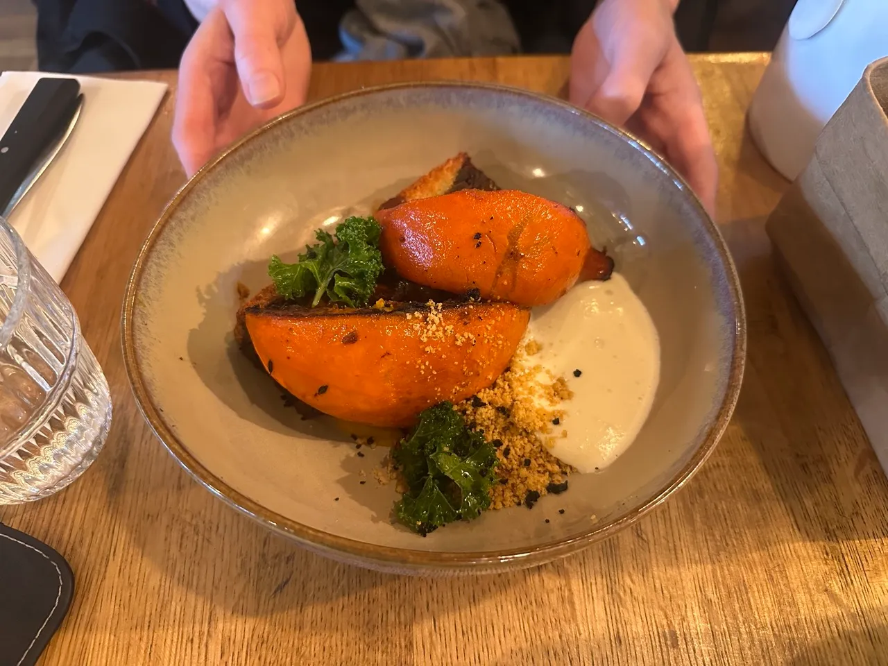 Main course at ANCO - lamb