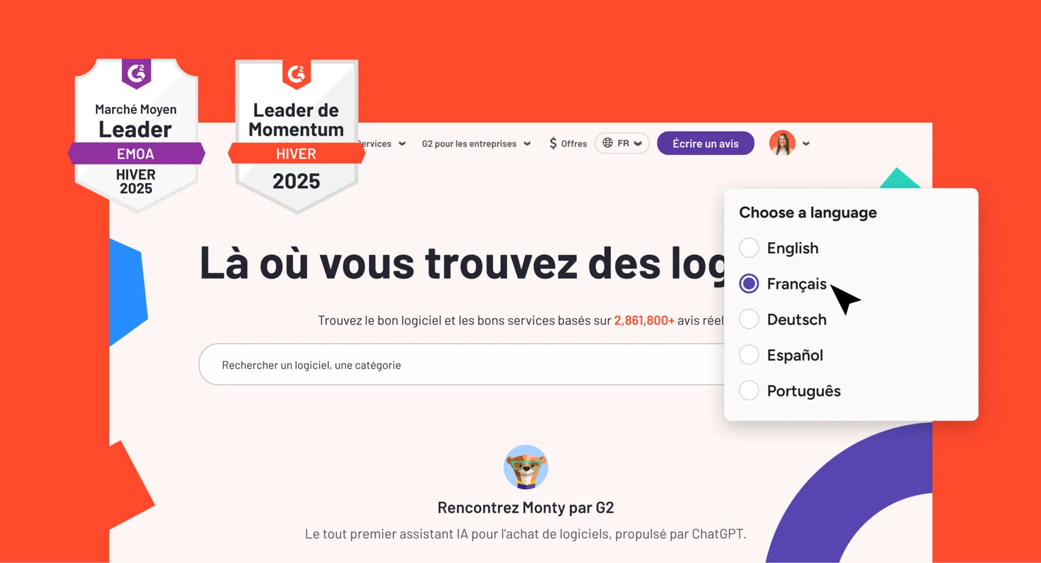 G2 localized review pages