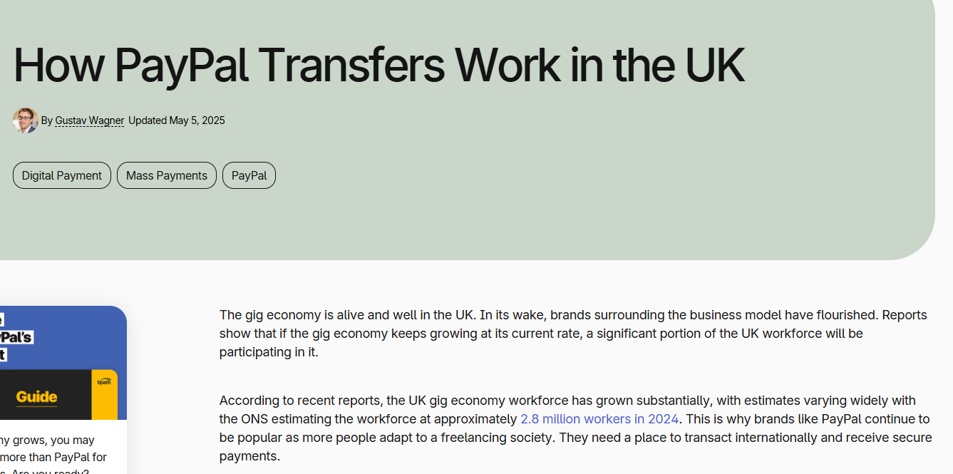 Tipalti UK localized blog post