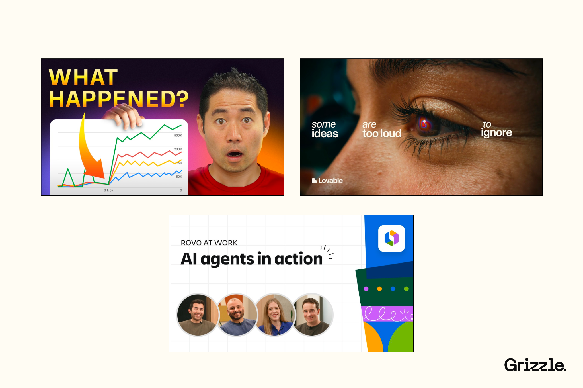 B2B SaaS YouTube videos thumbnails aesthetic style