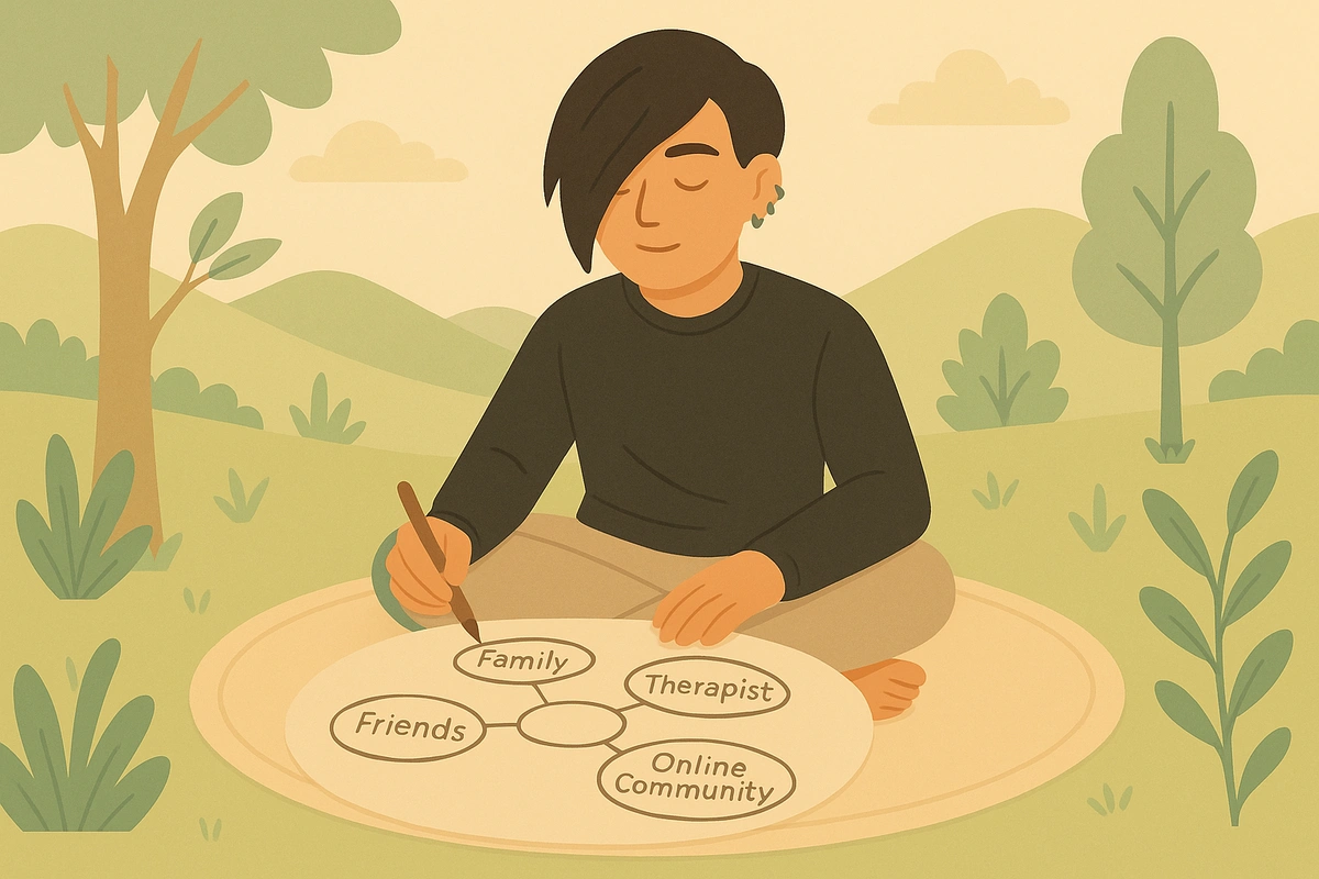 Create a Support Circle Map