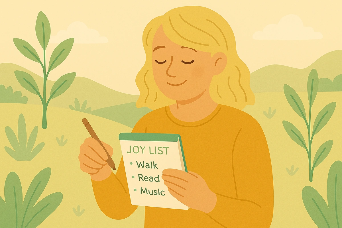 Joy List Exercise (Mini Dopamine Boosts)