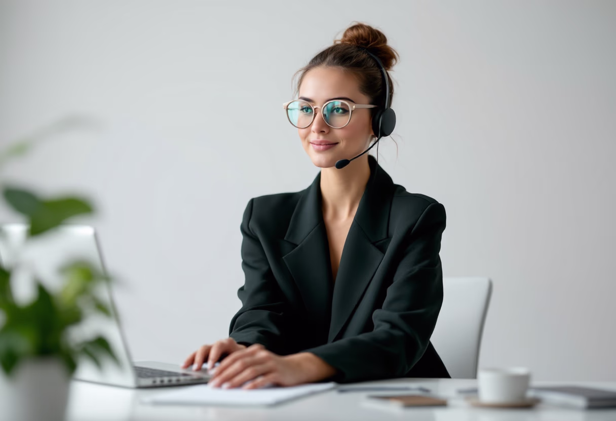 image of a customer service representative