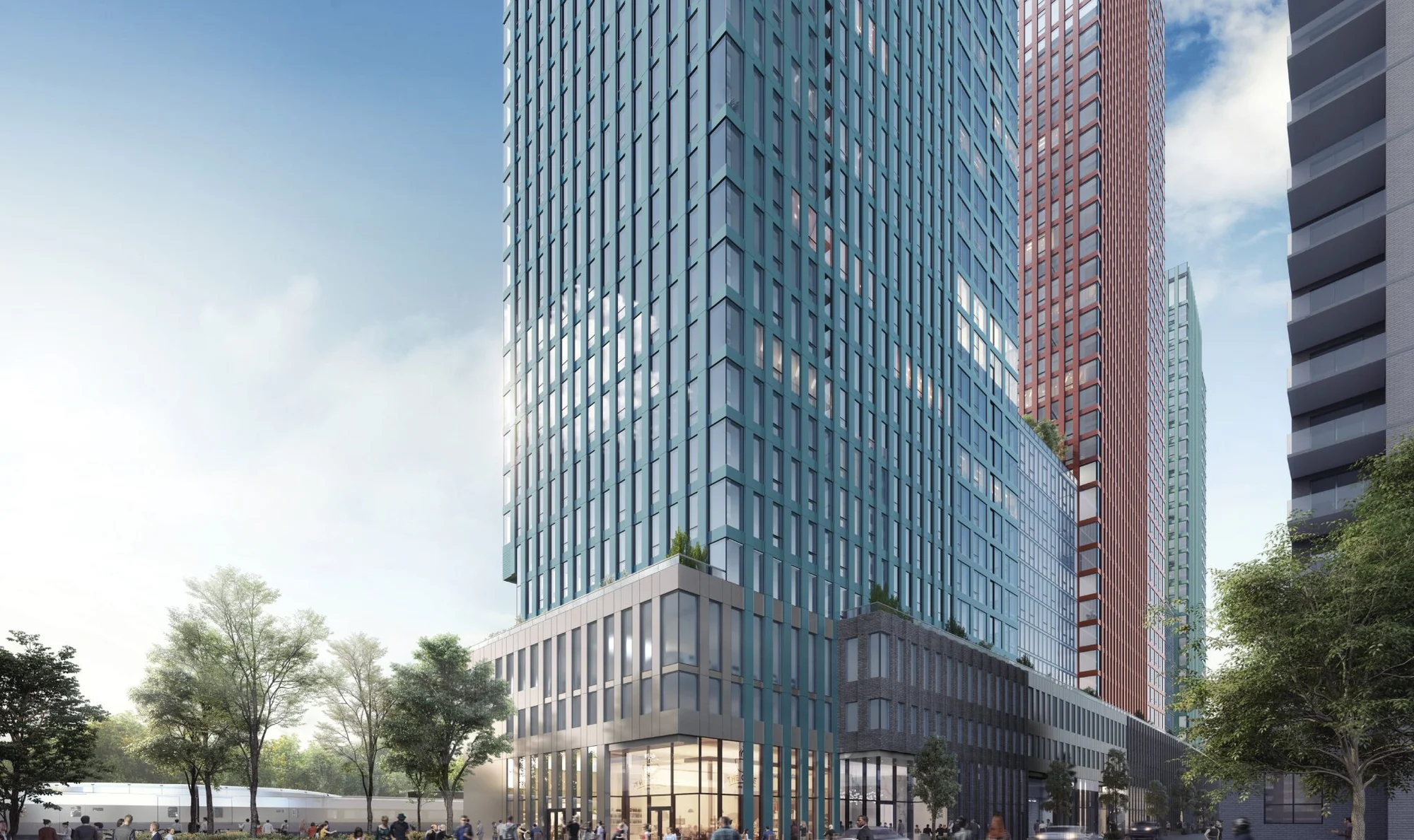 Fitzrovia’s 6 Dawes Road rental towers in Toronto