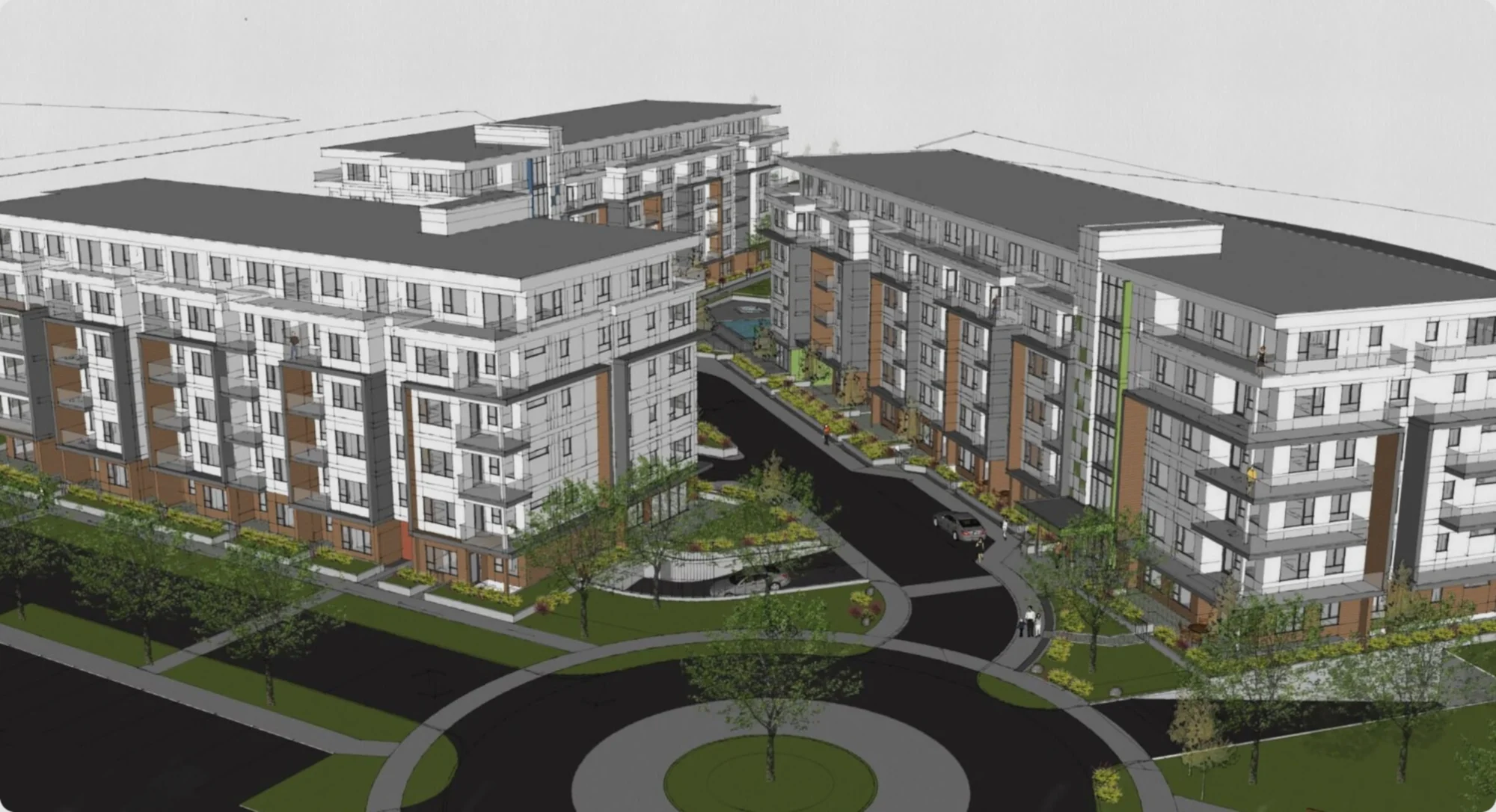 Rendering of Shorewood Village by Primex Investments
