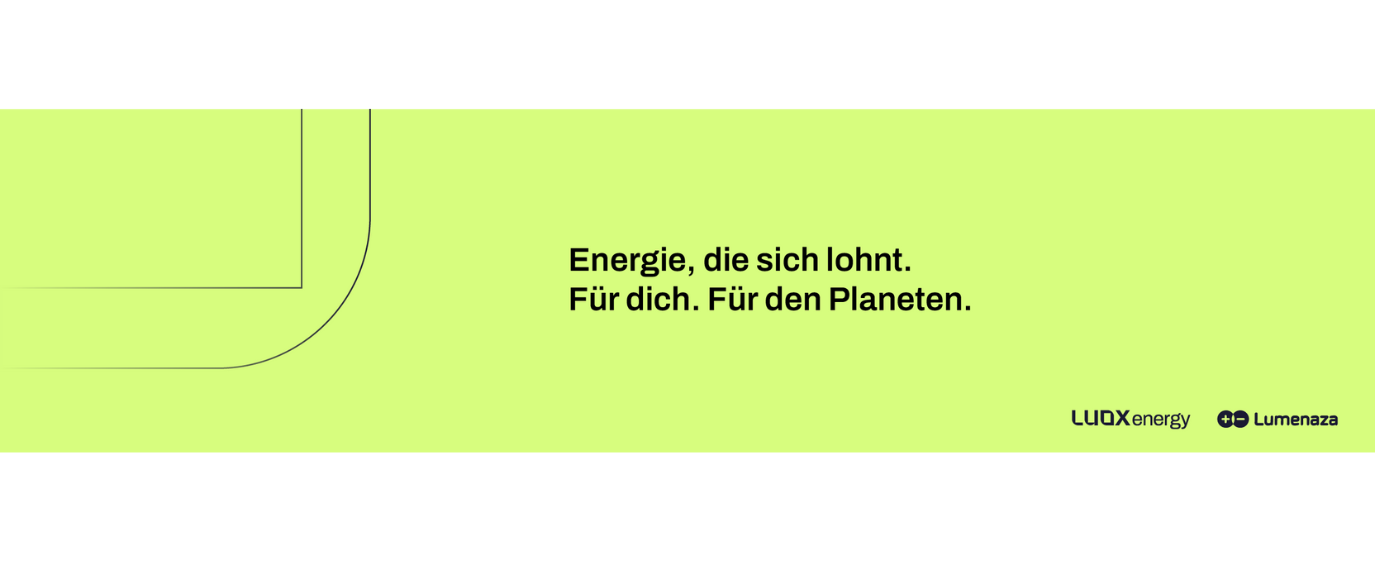 Lumenaza GmbH läutet mit der Marke LUOX Energy ein neues Kapitel für Verbraucher und Produzent von grüner Energie ein