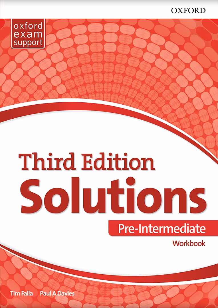 Logos engleski 1 radna sveska solutions 3 rd edition pre-intermediate , za prvi razred