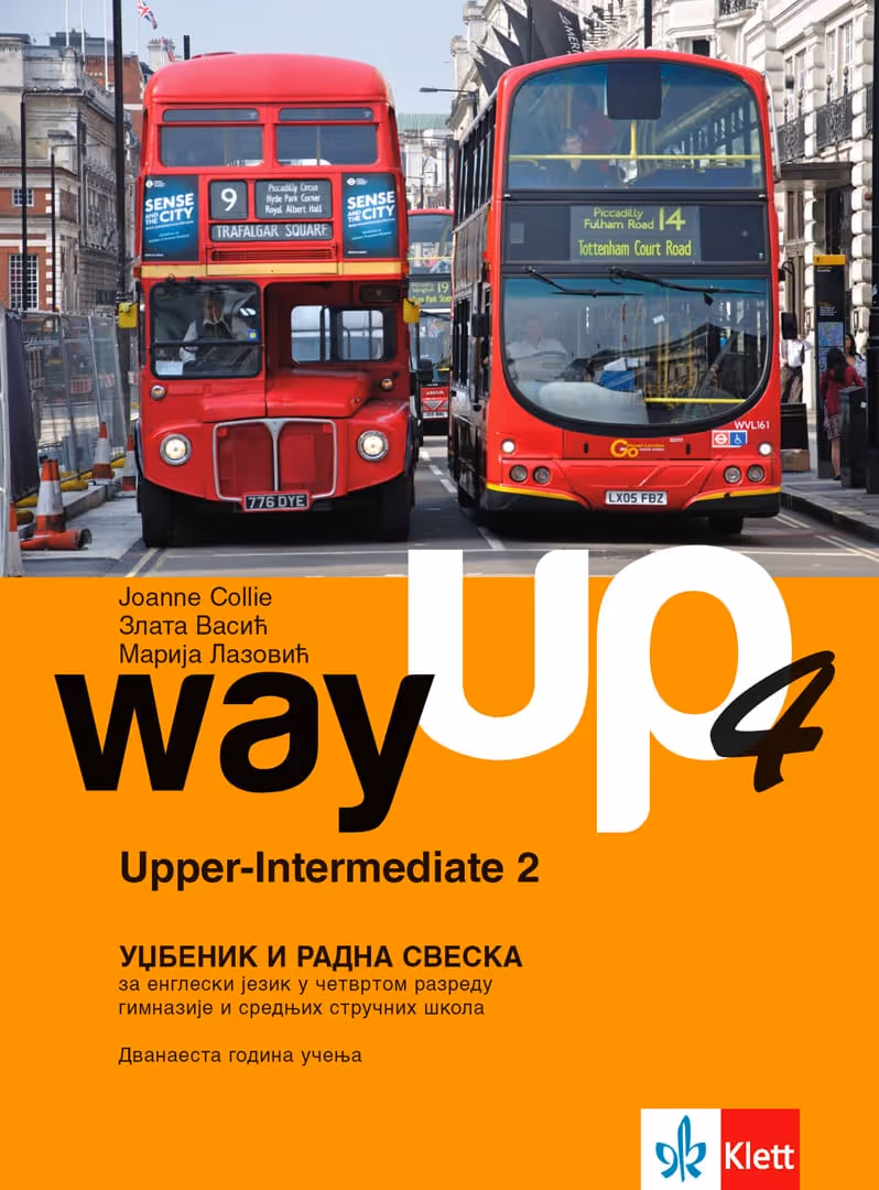 Klet engleski 4 udzbenik sa radnom sveskom way up za četvrti razred