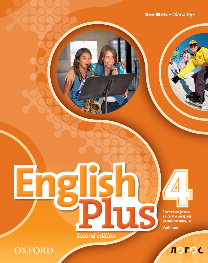 Logos engleski jezik 8, english plus 4 (2nd edition), udžbenik za osmi razred