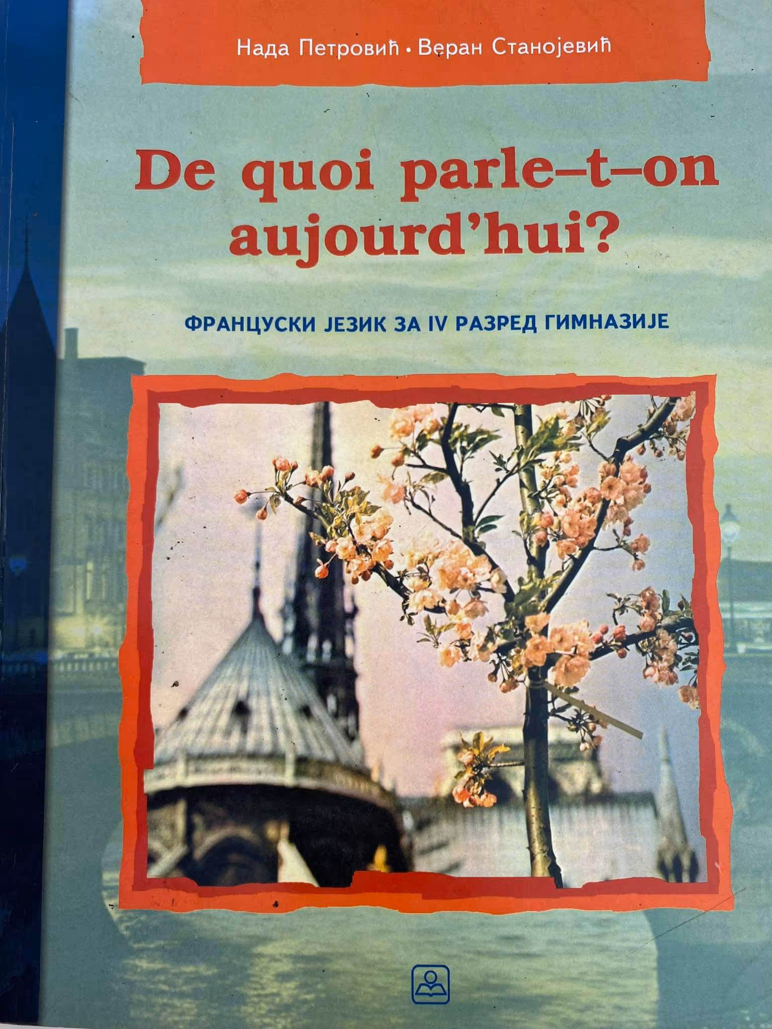 Francuski jezik 4 de quoi parle t on aujourd hui za četvrti razred