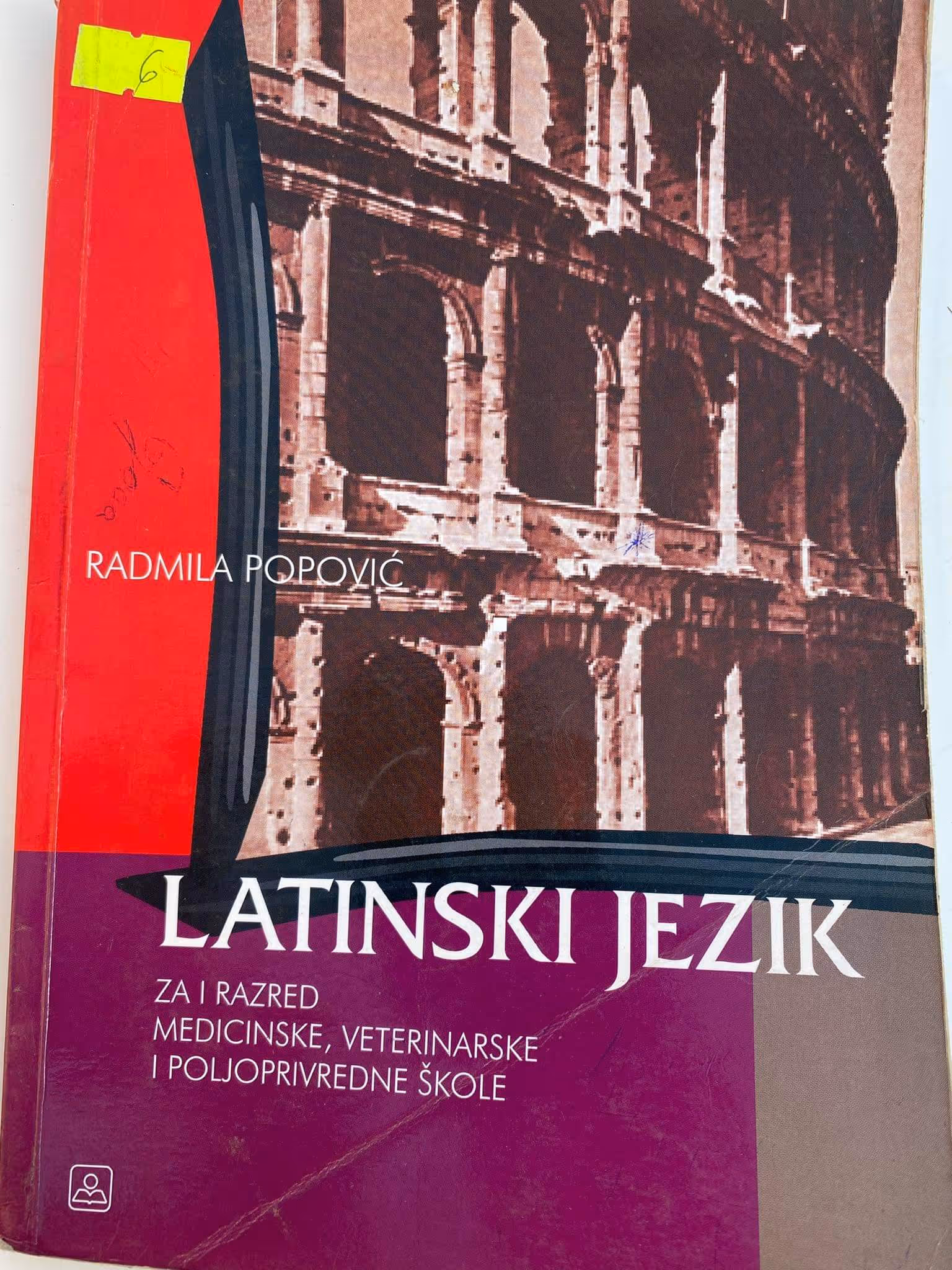 Latinski jezik 1 udžbenik za prvi razred