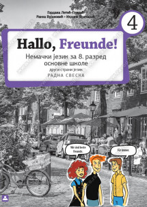 Zavod za udzbenike nemački jezik 8 radna sveska hallo , freunde 4 za osmi razred