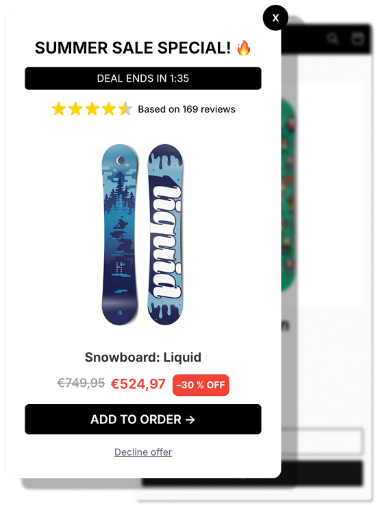 Not Another Popup Upsell by BetterApps | Increase your AOV in 5 minutes