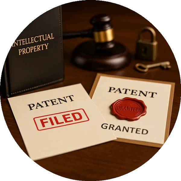 Two of key technologies were patented or patent is granted