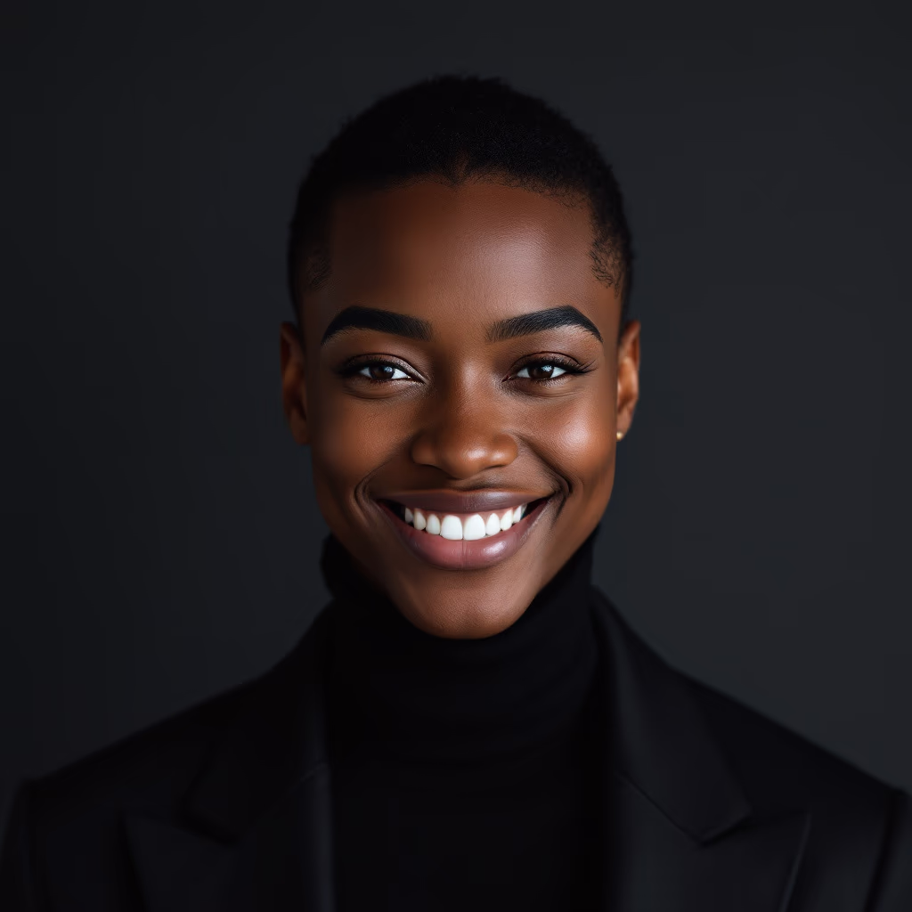[headshot] image of happy tenant (for a property management company)