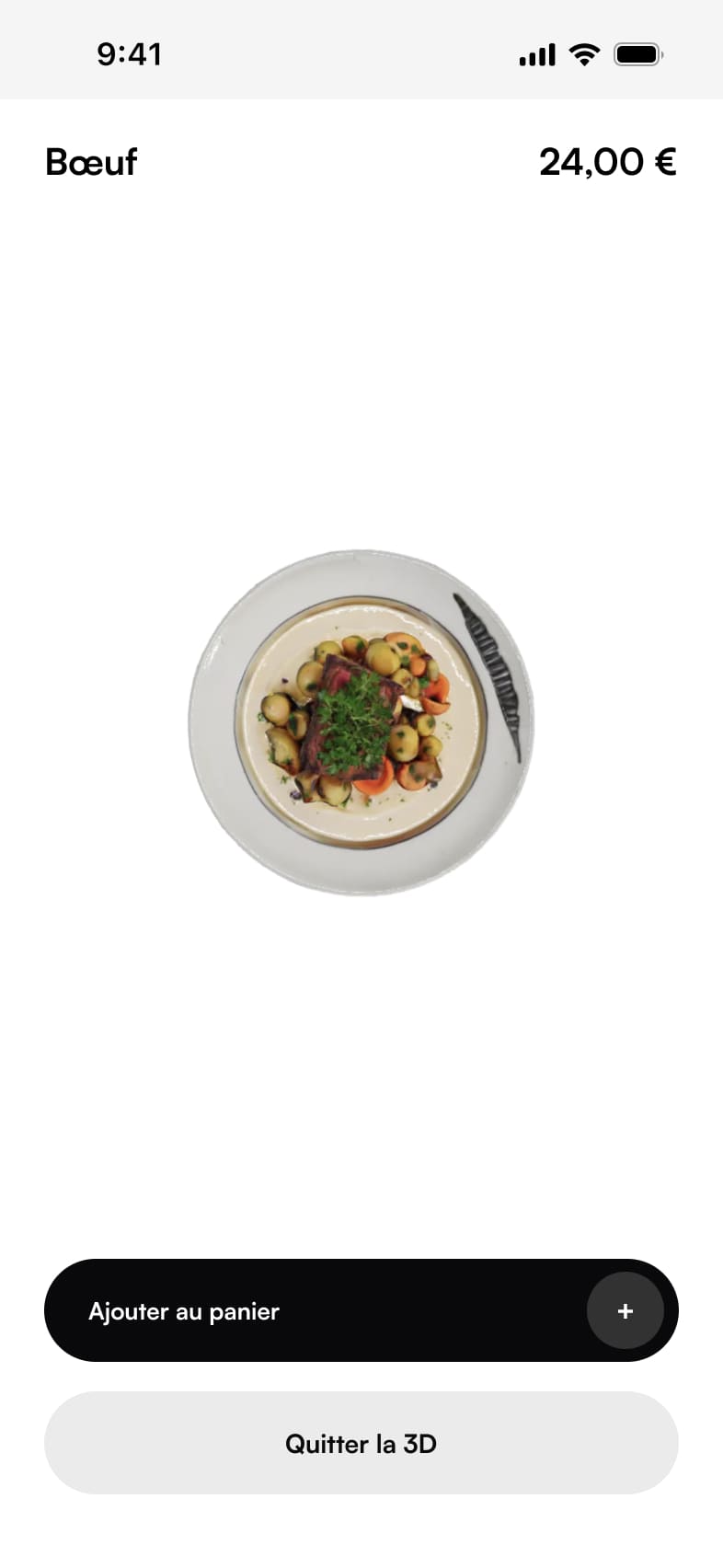 Visualisation du bar boeuf en 3D