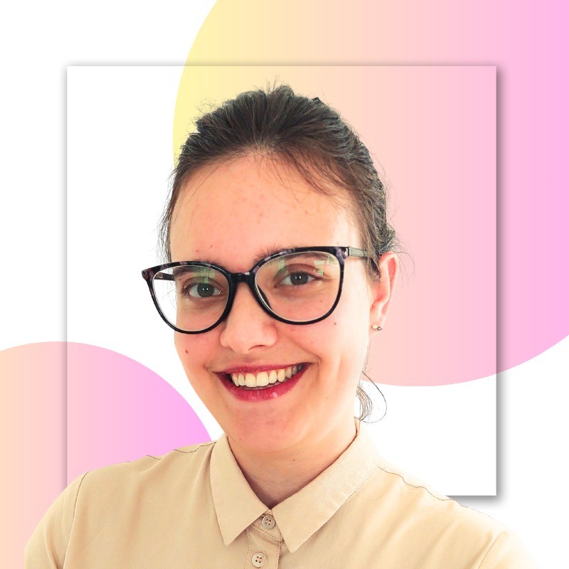 Lady in a tropical forest