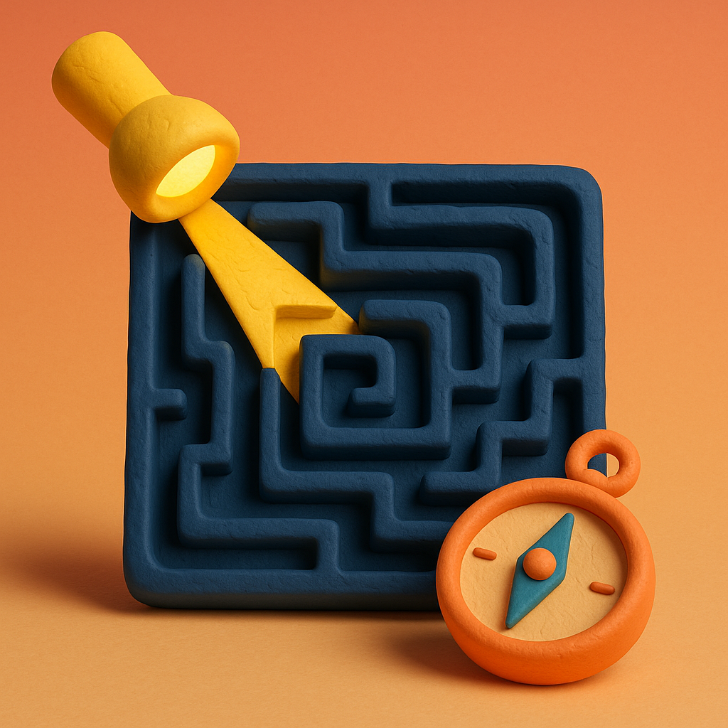 image of complex algorithms on a screen