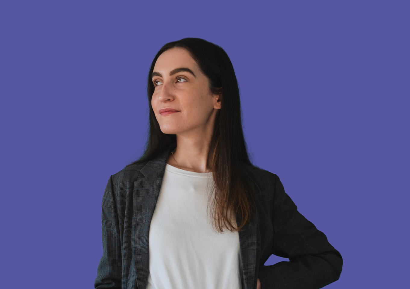 Portrait de Claire Boisseau, fondatrice de Petit Beurre Studio. Découvrez la personne derrière le projet créatif.