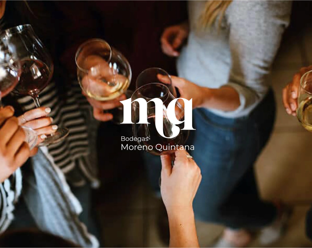 Cintia Nardella MORENO QUINTANA Project. Brand redesign for a traditional winery positioned as a key reference in the wine industry.